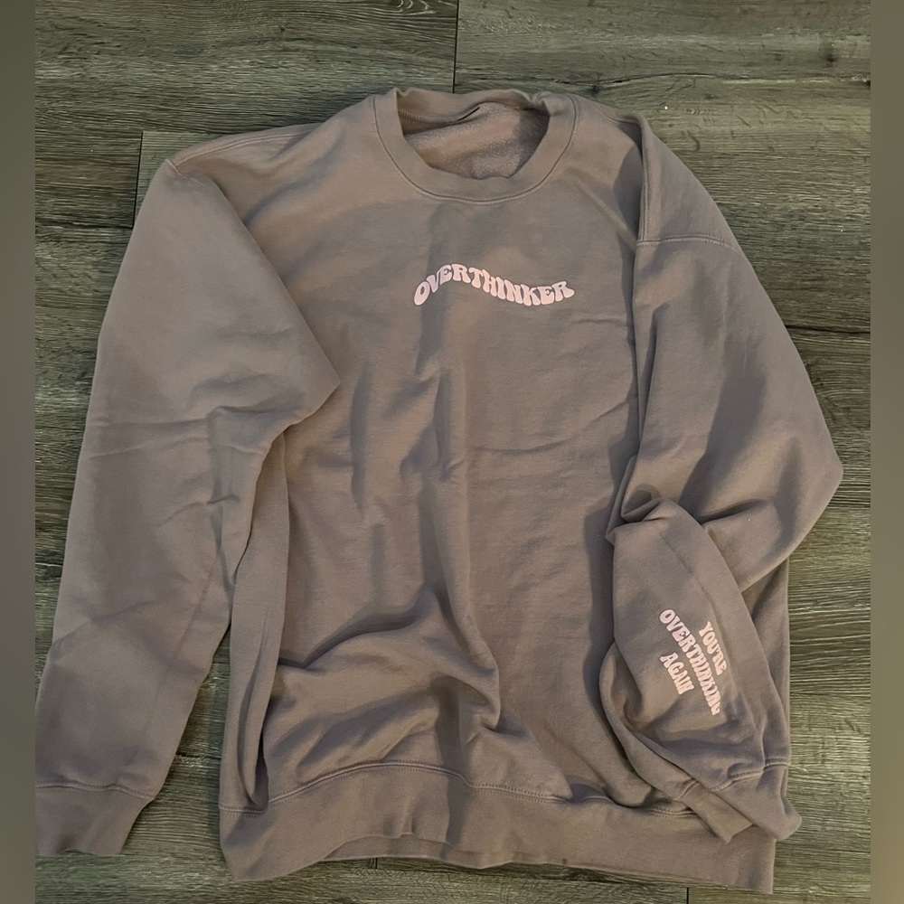 Overthinker Crewneck Sweatshirt